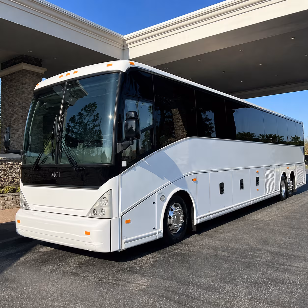 bus rental options for north charleston trips