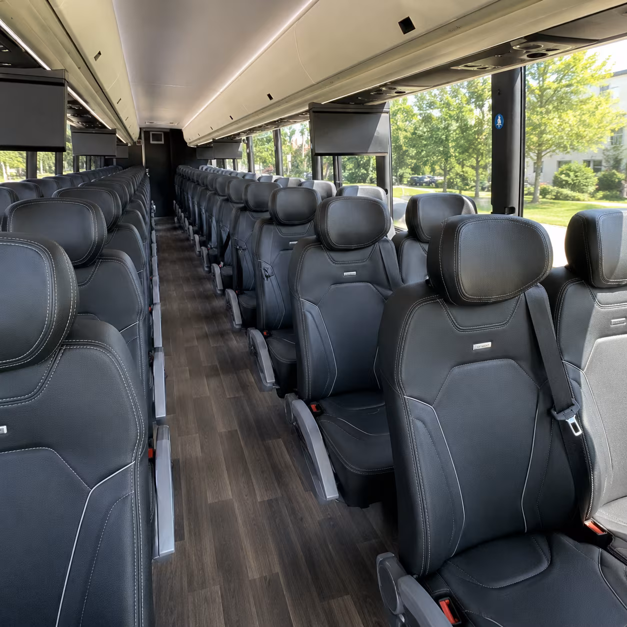 clemson event transportation with a private charter bus in clemson