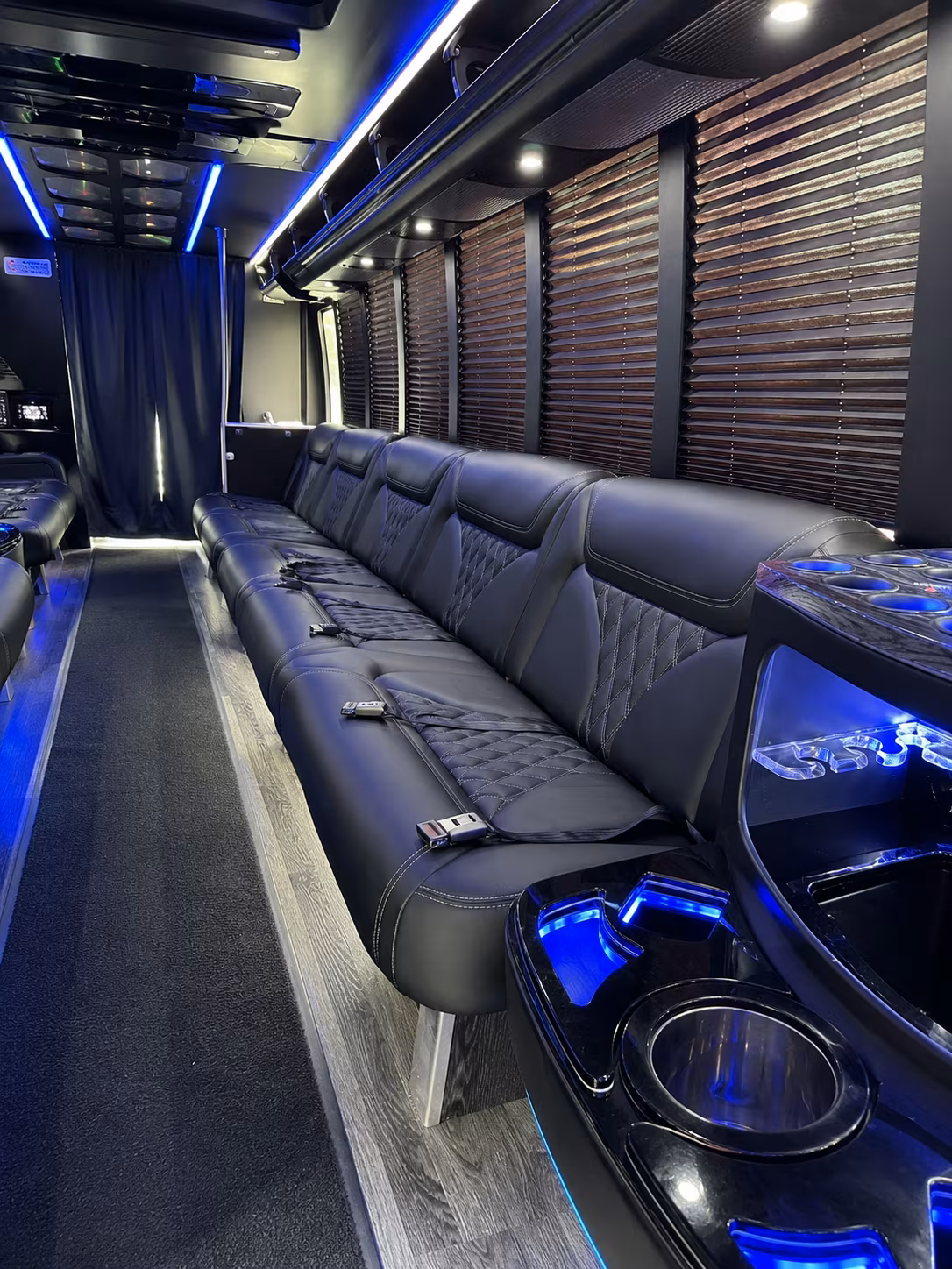 folly beach party bus rental