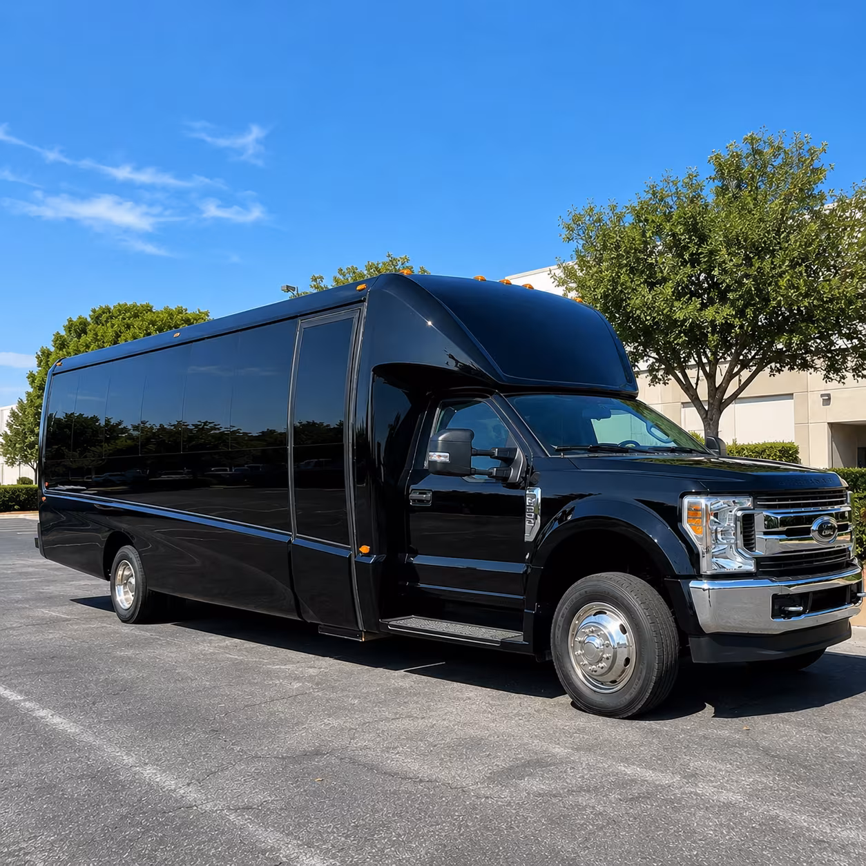 greenville employee shuttle bus rentals