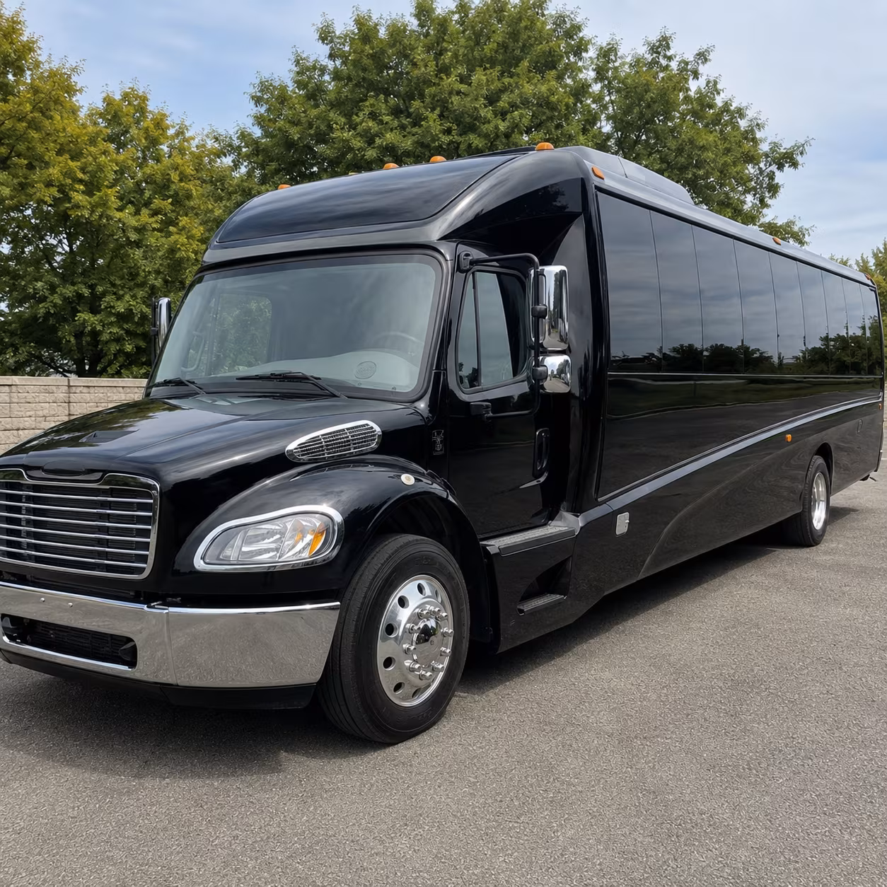 mount pleasant conference shuttles and corporate bus rentals in mount pleasant