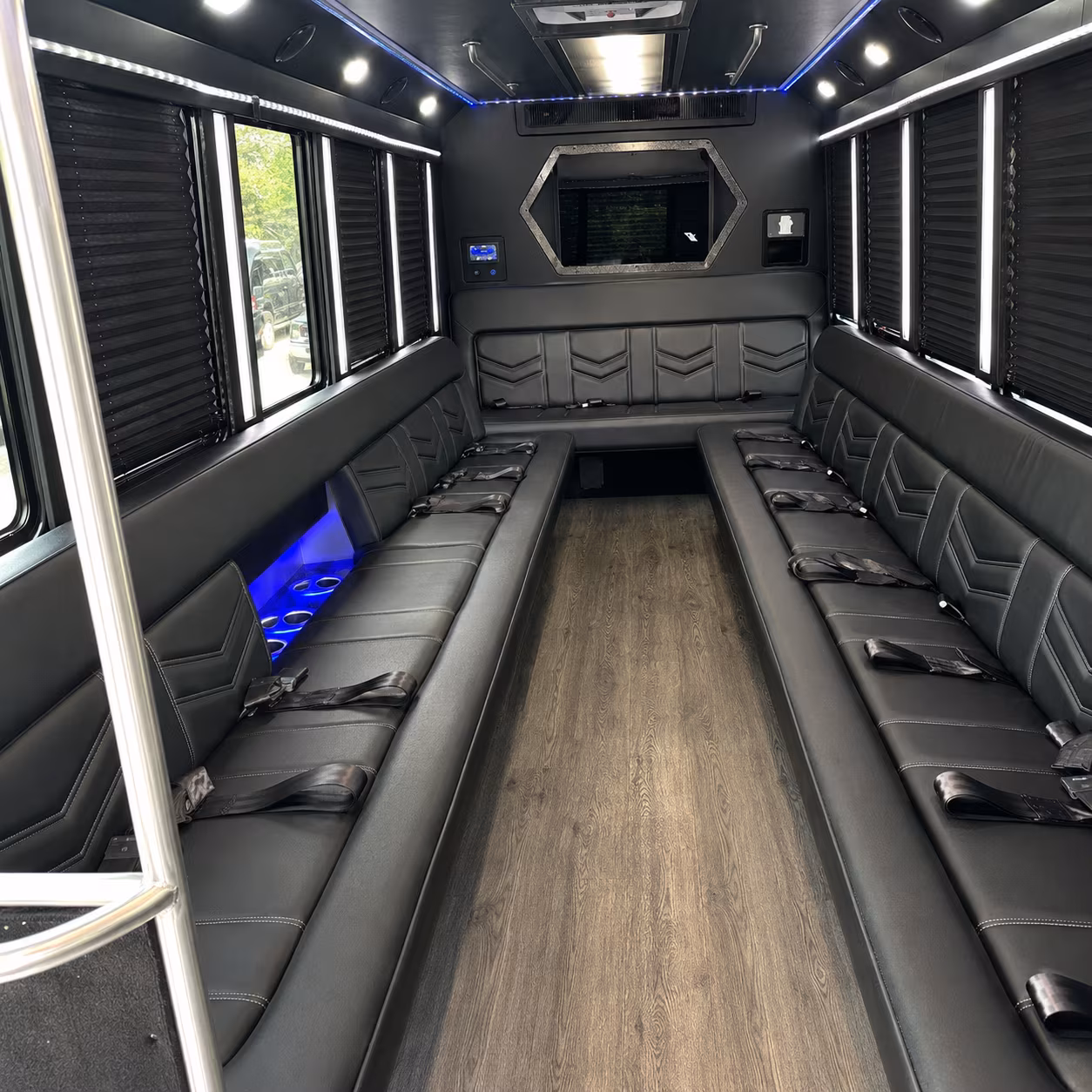 north charleston night out party bus rental