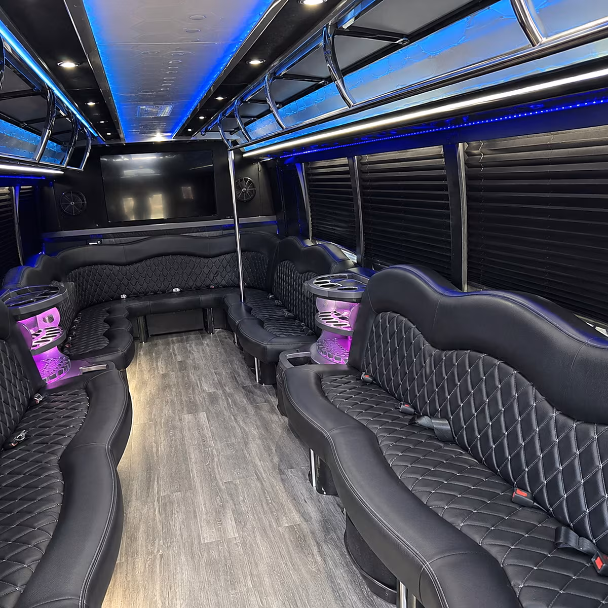 north charleston party bus rentals inside
