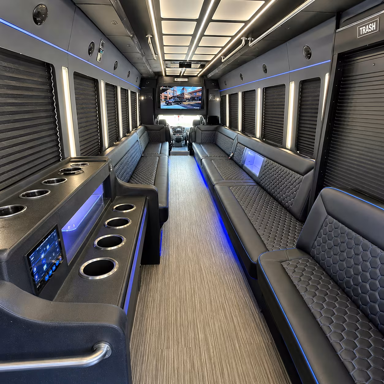party bus transportation for north charleston area proms