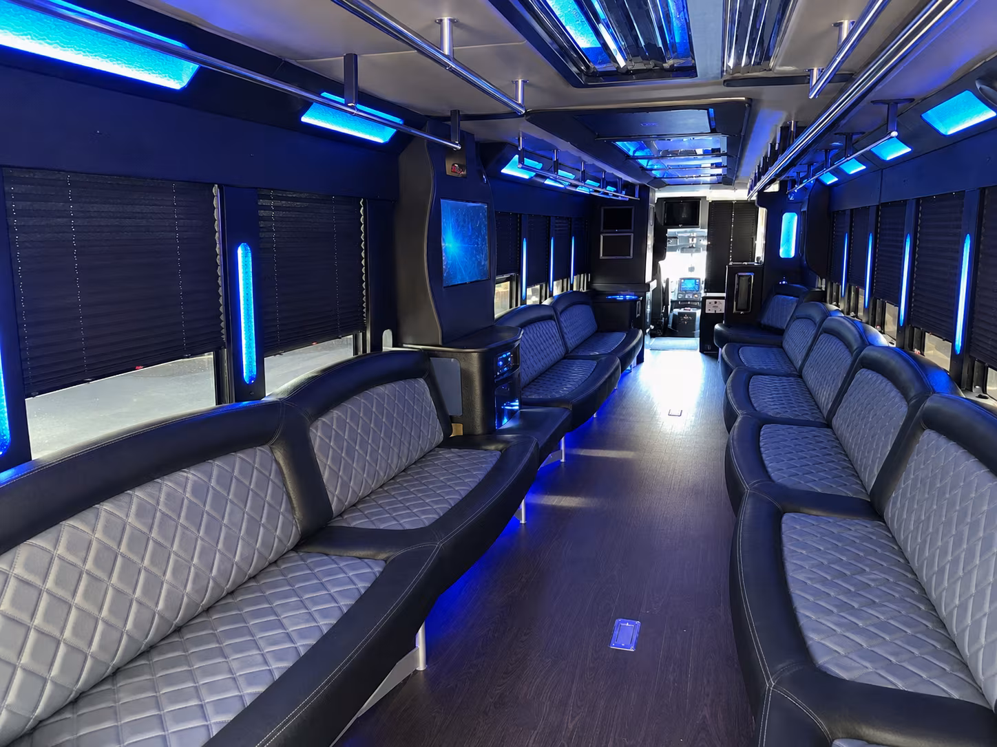 party buses from north charleston to downtown charleston prom venues