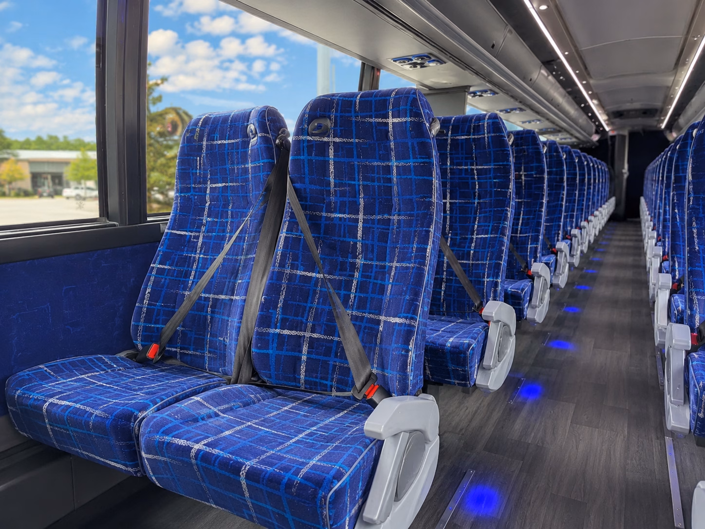 summerville comfortable employee shuttle bus rentals in summerville